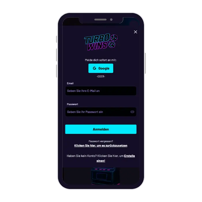 TurboWins Kasino Login